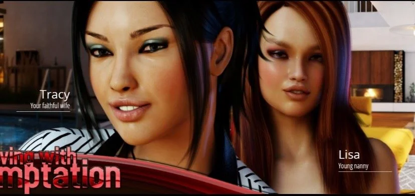 Living with Temptation 1 - REDUX + Luscious Secrets cover