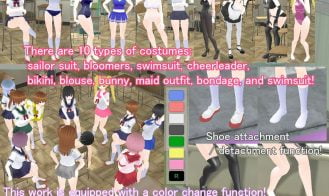 Masochistic Male Bullying Classroom 3D Adult Game Screenshots (5)