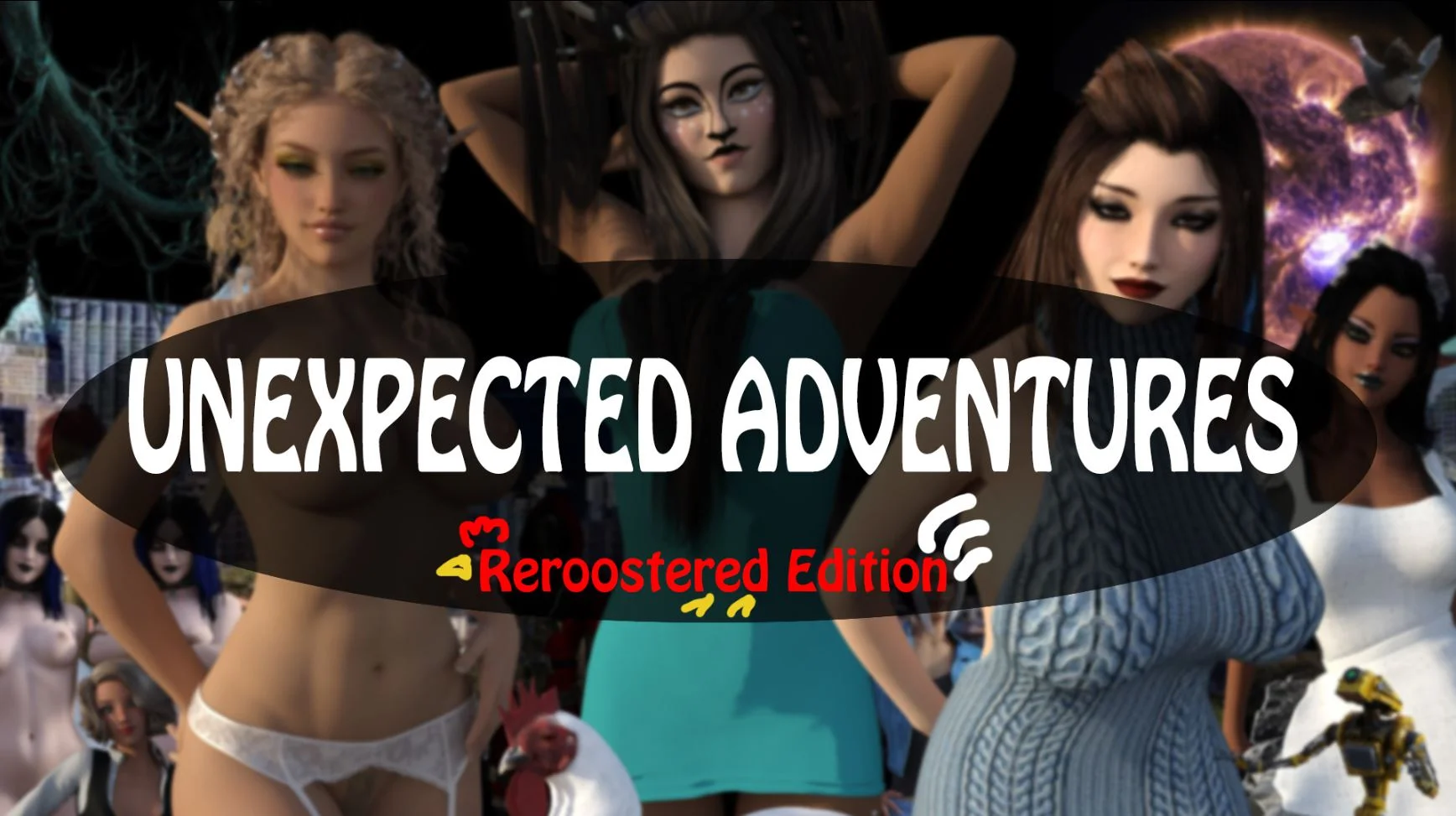 Unexpected Adventures ReRoostered Edition cover