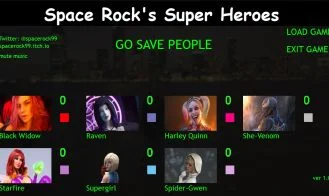 Space Rock's Super Heroes cover