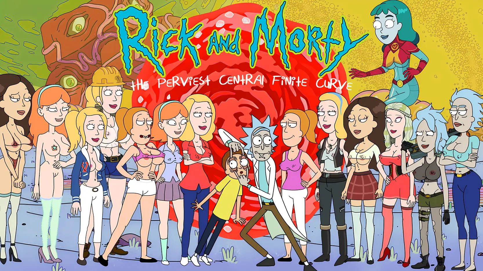 Rick and Morty - The Perviest Central Finite Curve cover