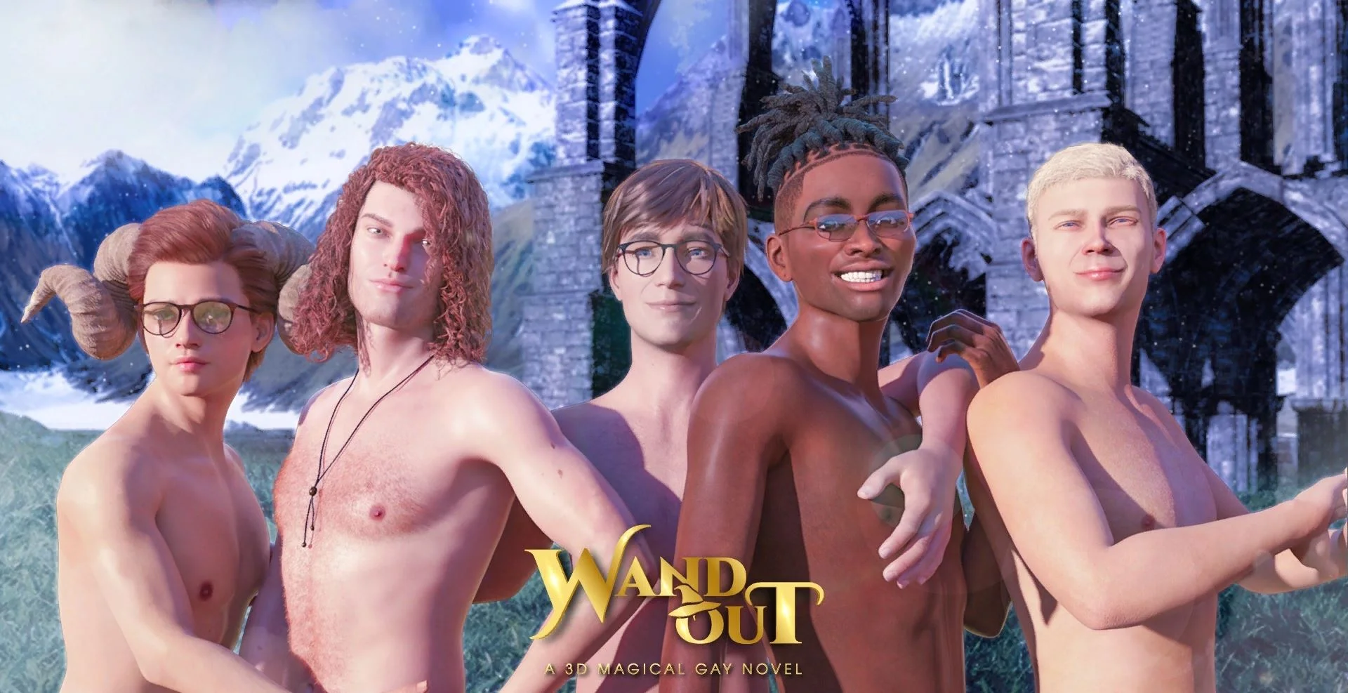 Wand Out A 3D Magical Gay Novel cover