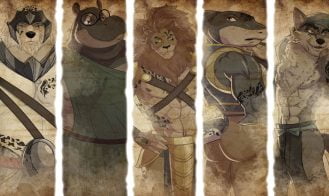 Burrow of the Fallen Bear A Gay Furry Visual Novel Adult Game Screenshot (1)