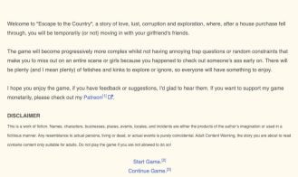 Escape to the Country Adult Game Screenshot (1)