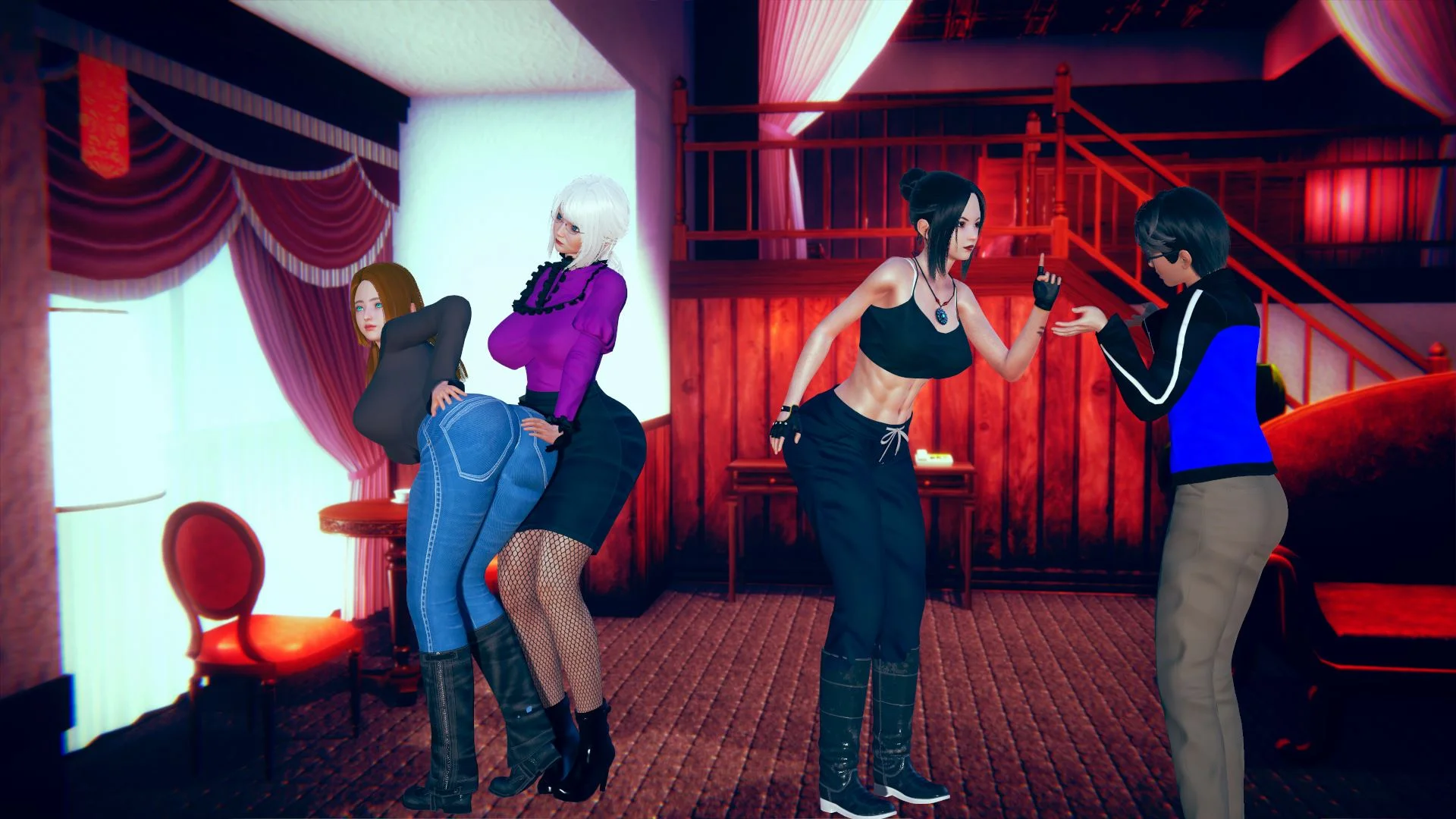 My Girlfriend & My Futa Grandma cover