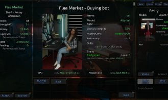 Defective Sexbot Chop Shop Adult Game Screenshot (1)