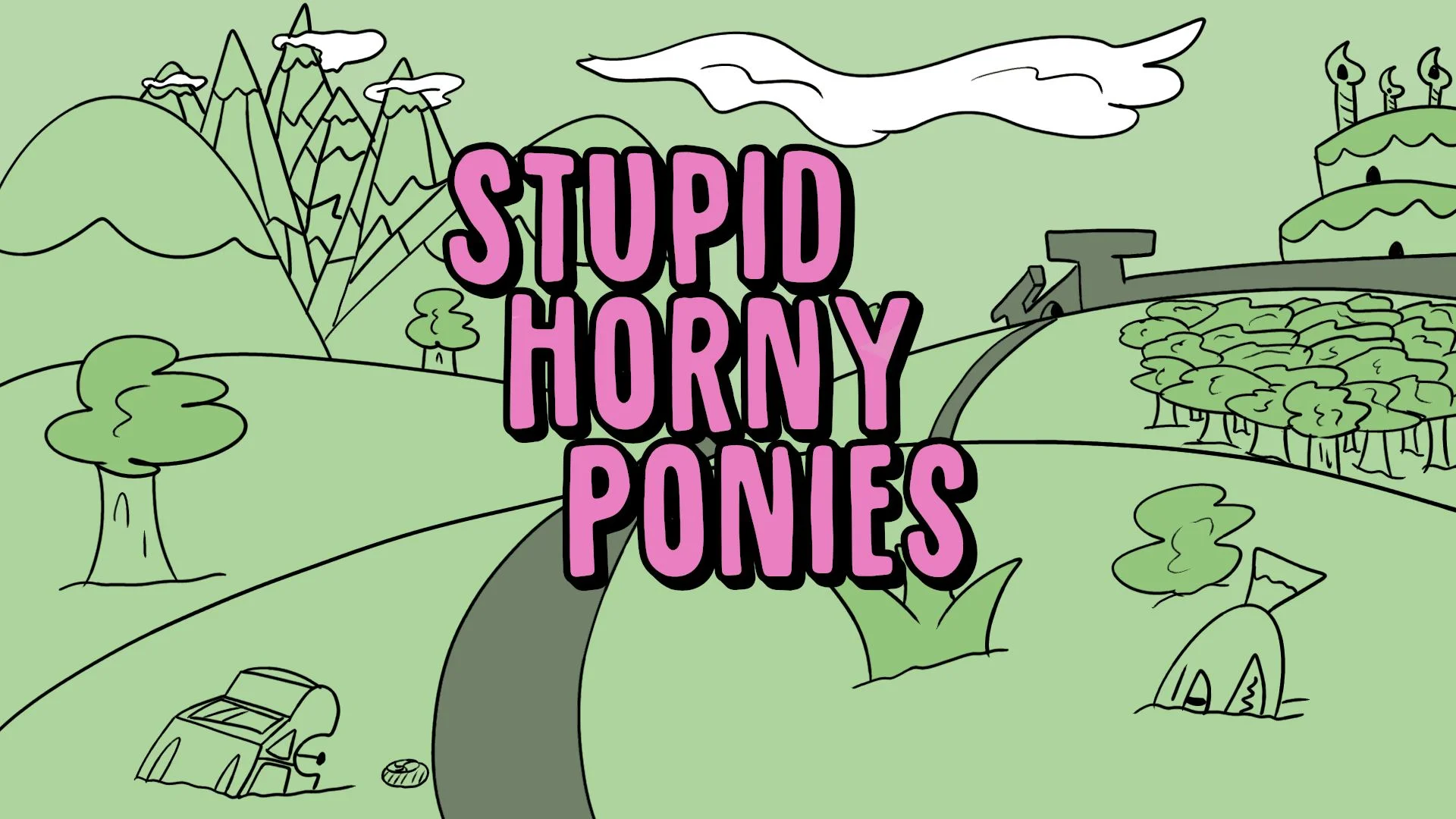 Stupid Horny Ponies cover