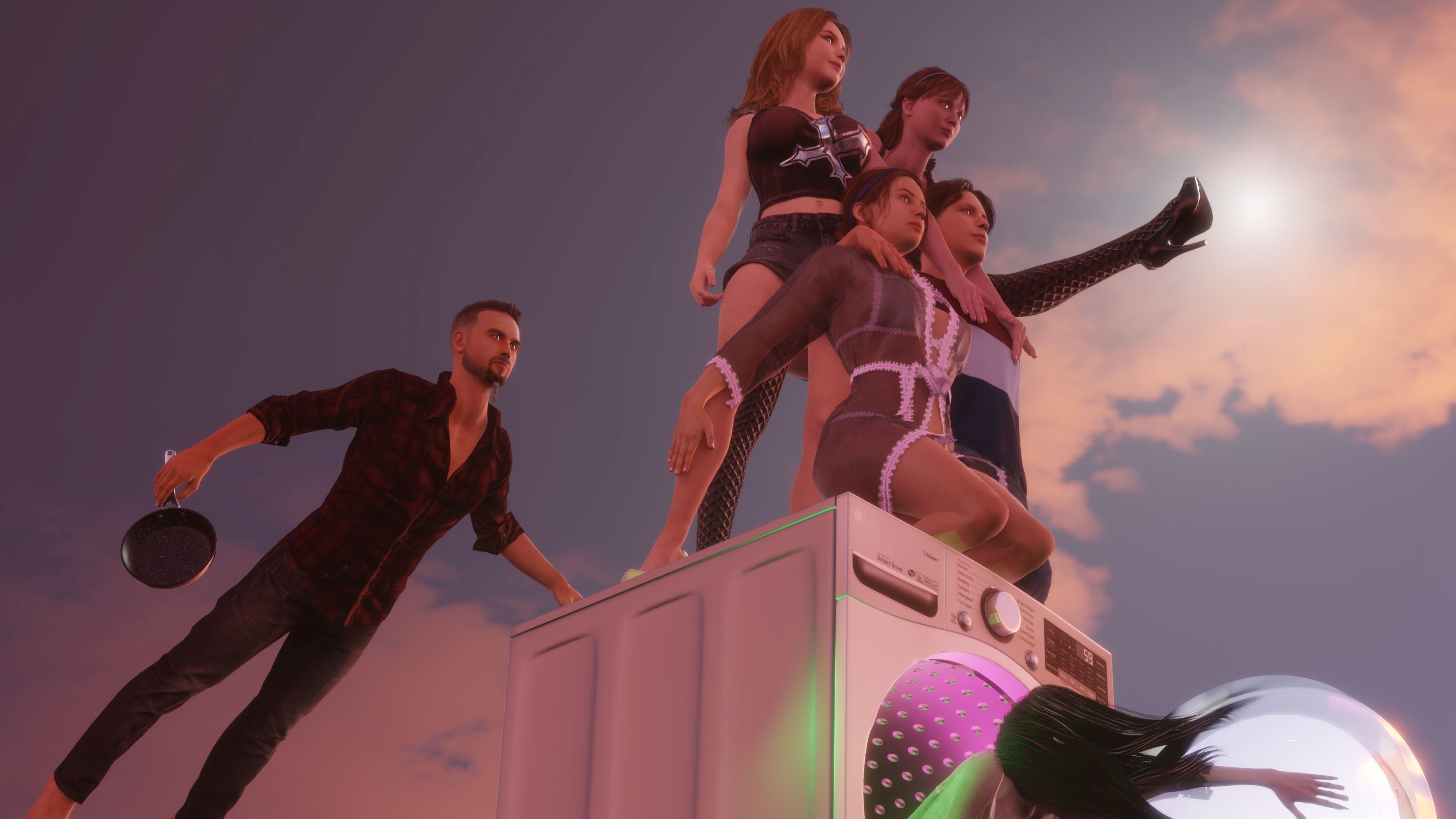 Heather's Home and Dad's Dead cover