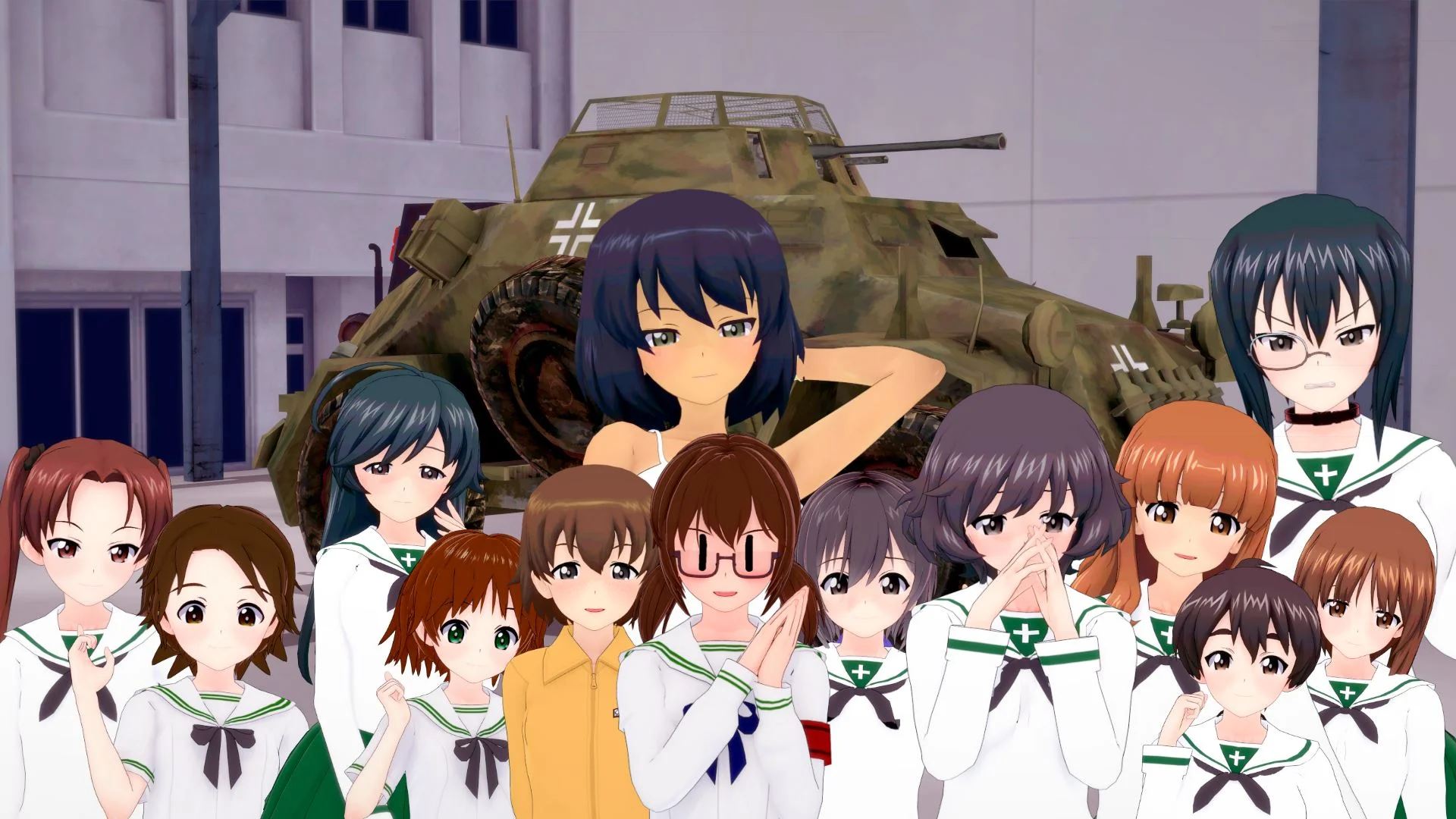 Girls und Panzer Panzussy cover