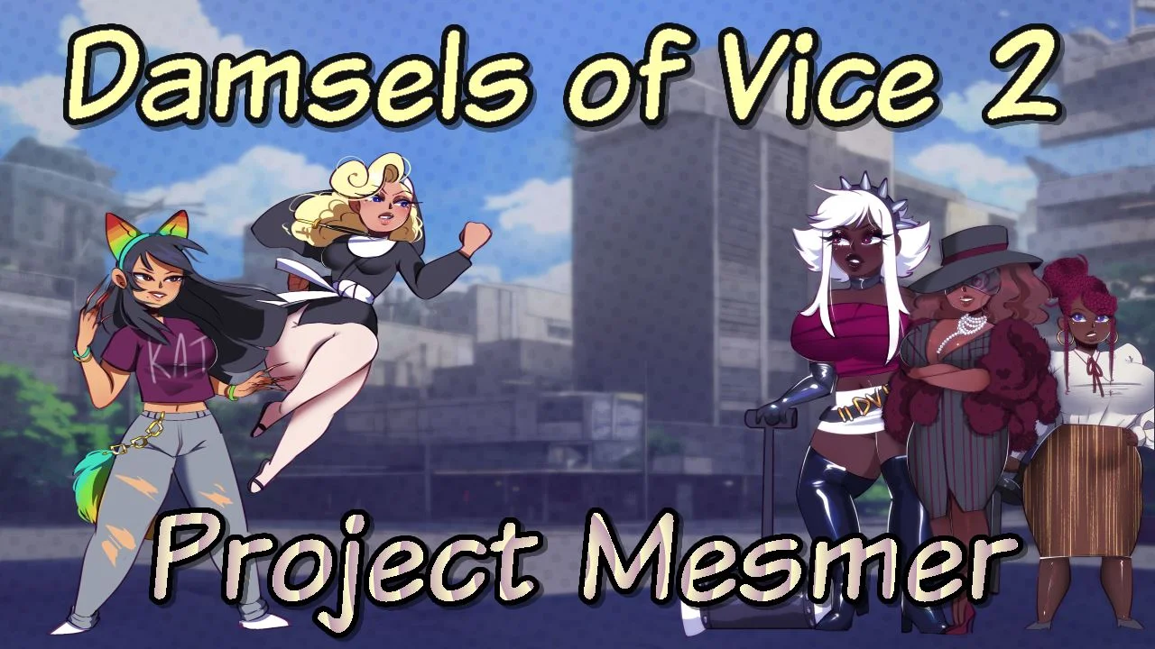 Damsels of Vice 2 - Project Mesmer cover