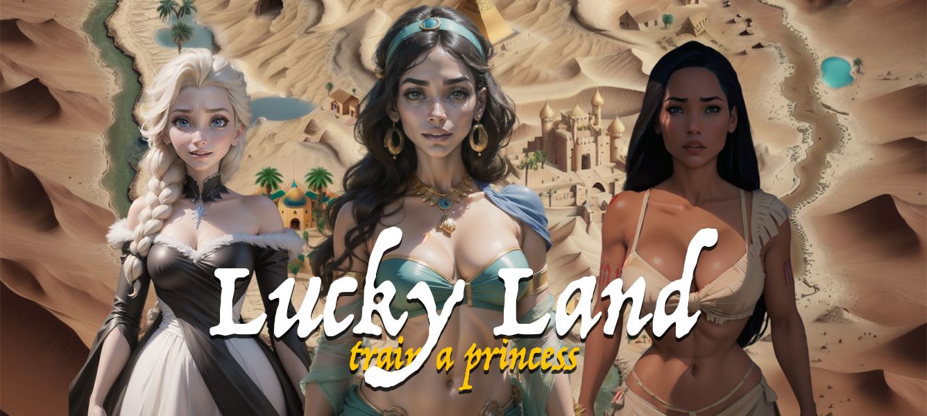Lucky Land - Train a princess cover
