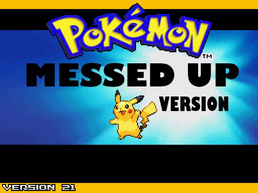 Pokemon Messed Up Version -XXX cover