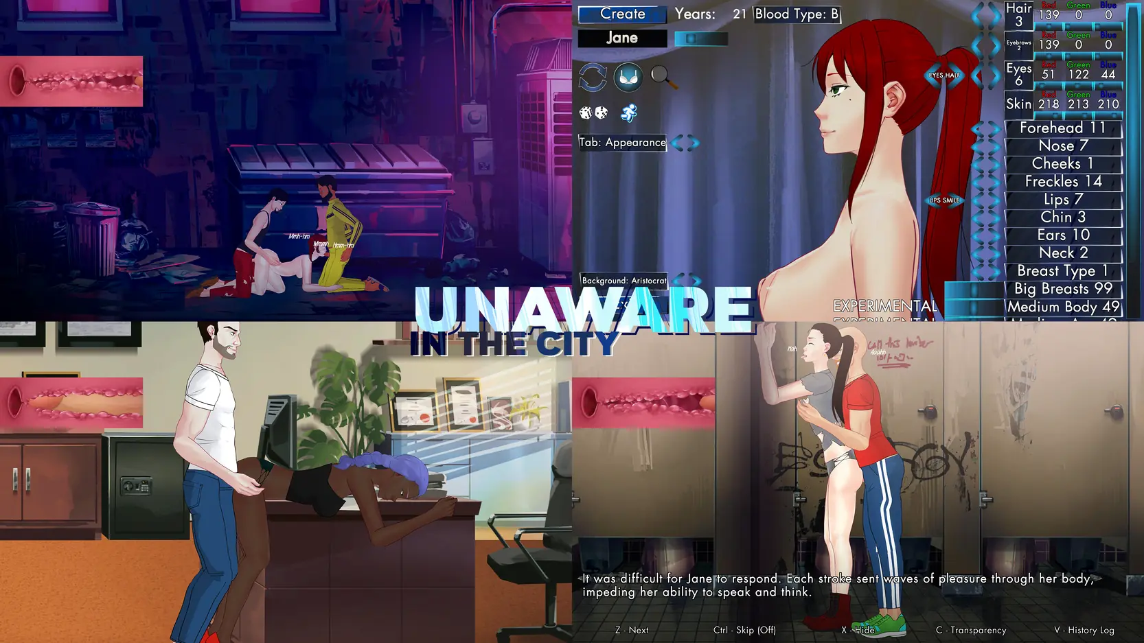 Unaware in The City cover