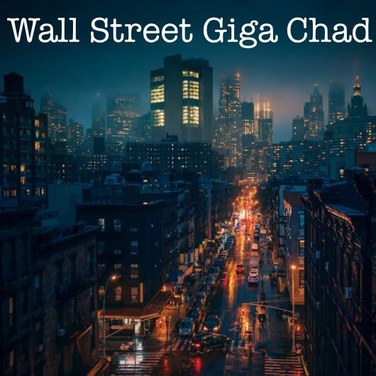 Wall Street Giga Chad cover