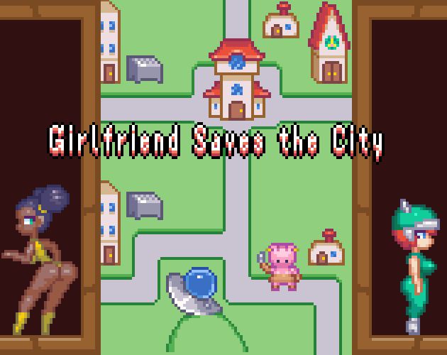 Girlfriend Saves the City cover