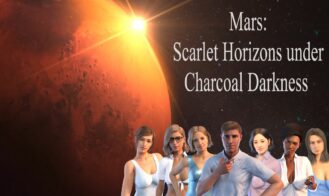 Mars: Scarlet Horizons Under Charcoal Darkness cover
