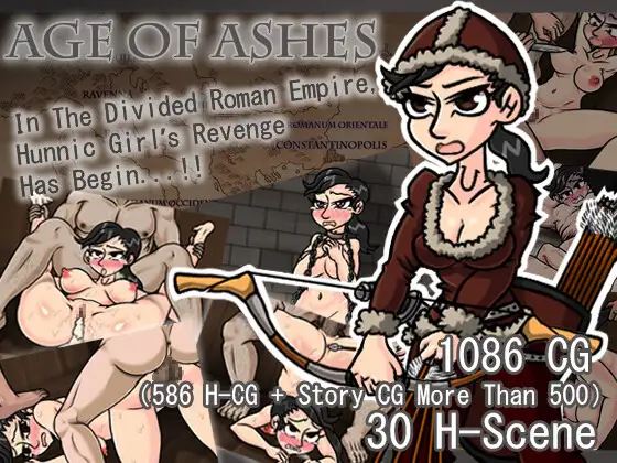 Age of Ashes: Hunnic Girl In Divided Roman Empire cover