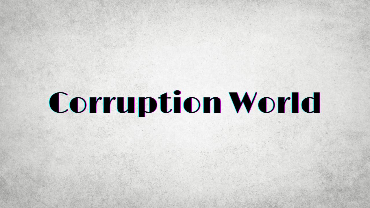 Corruption World cover