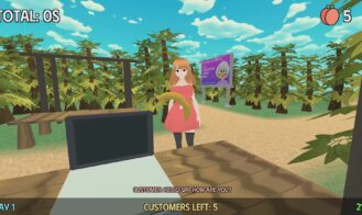 Lewd Cashier Adult Game Screenshot (2)