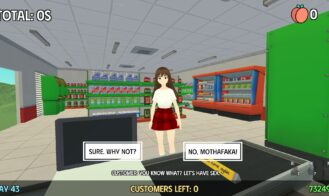 Lewd Cashier Adult Game Screenshot (6)