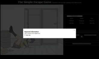 The Simple Escape Game ~Detective Girl and the Underground Warehouse~ Adult Game Screenshot (1)