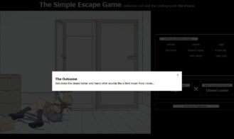 The Simple Escape Game ~Detective Girl and the Underground Warehouse~ Adult Game Screenshot (2)