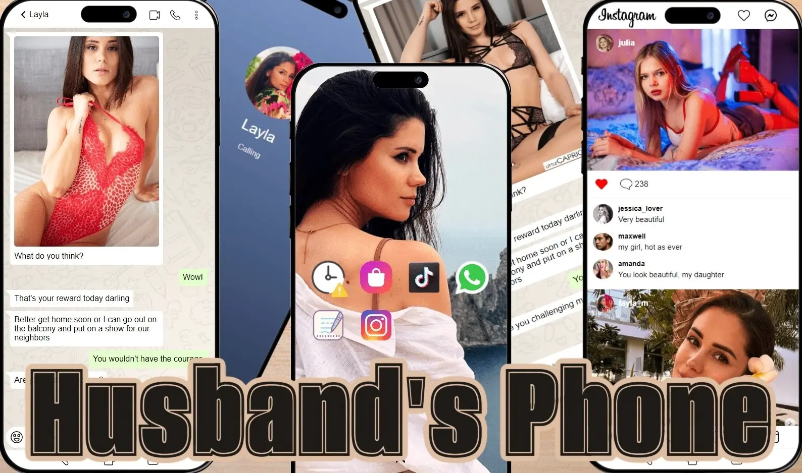 Husband's Phone cover