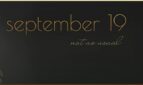 September 19