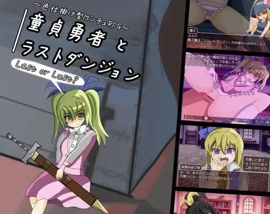 Virgin Hero and the Last Dungeon cover