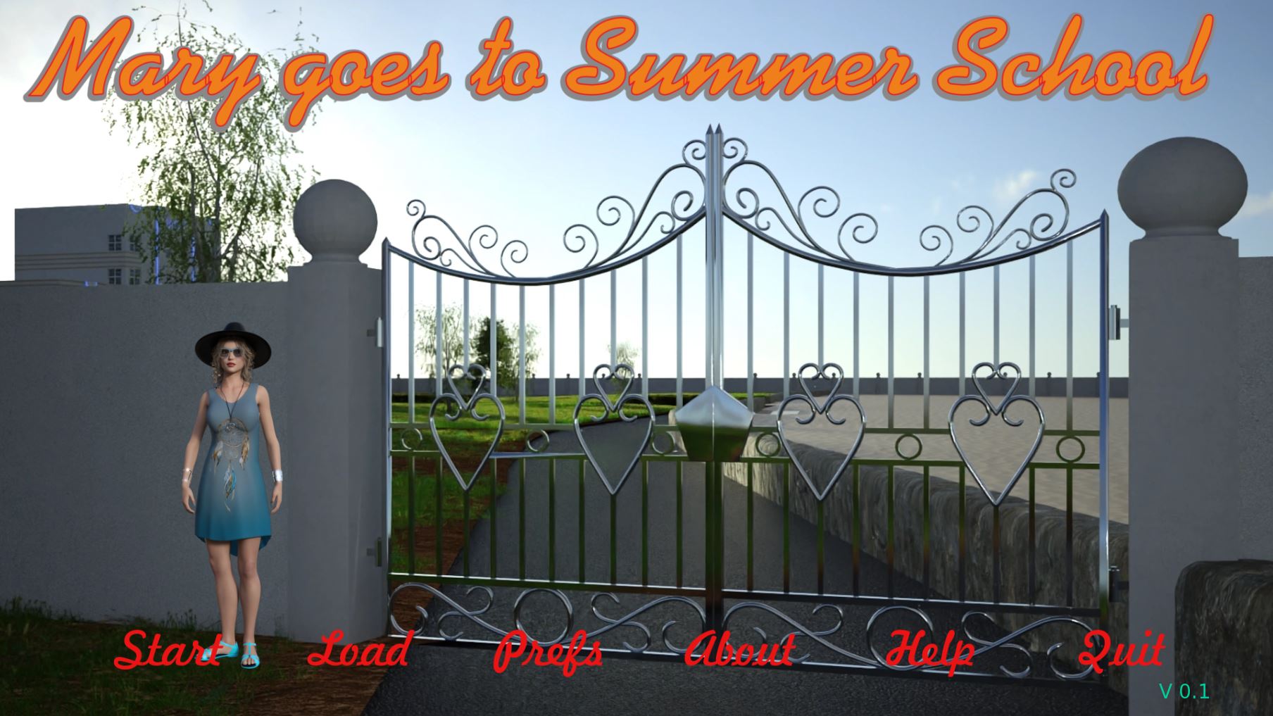 Mary Goes to Summer School porn xxx game download cover