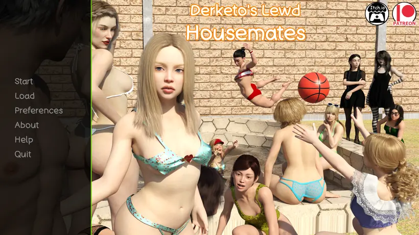 Derketo Lewd Housemates cover