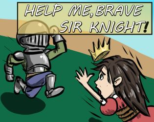 Help Me, Brave Sir Knight! cover