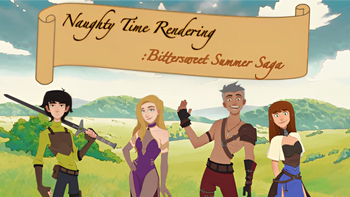 Naughty Time Rendering: Bittersweet Summer Saga cover