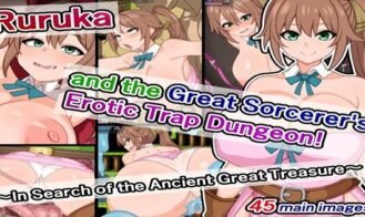 Ruruka and the Great Sorcerer's Erotic Trap Dungeon! ～In Search of the Ancient Great Treasure～ cover