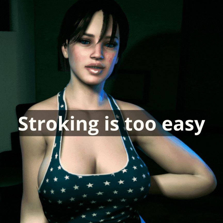 Stroking is too easy cover