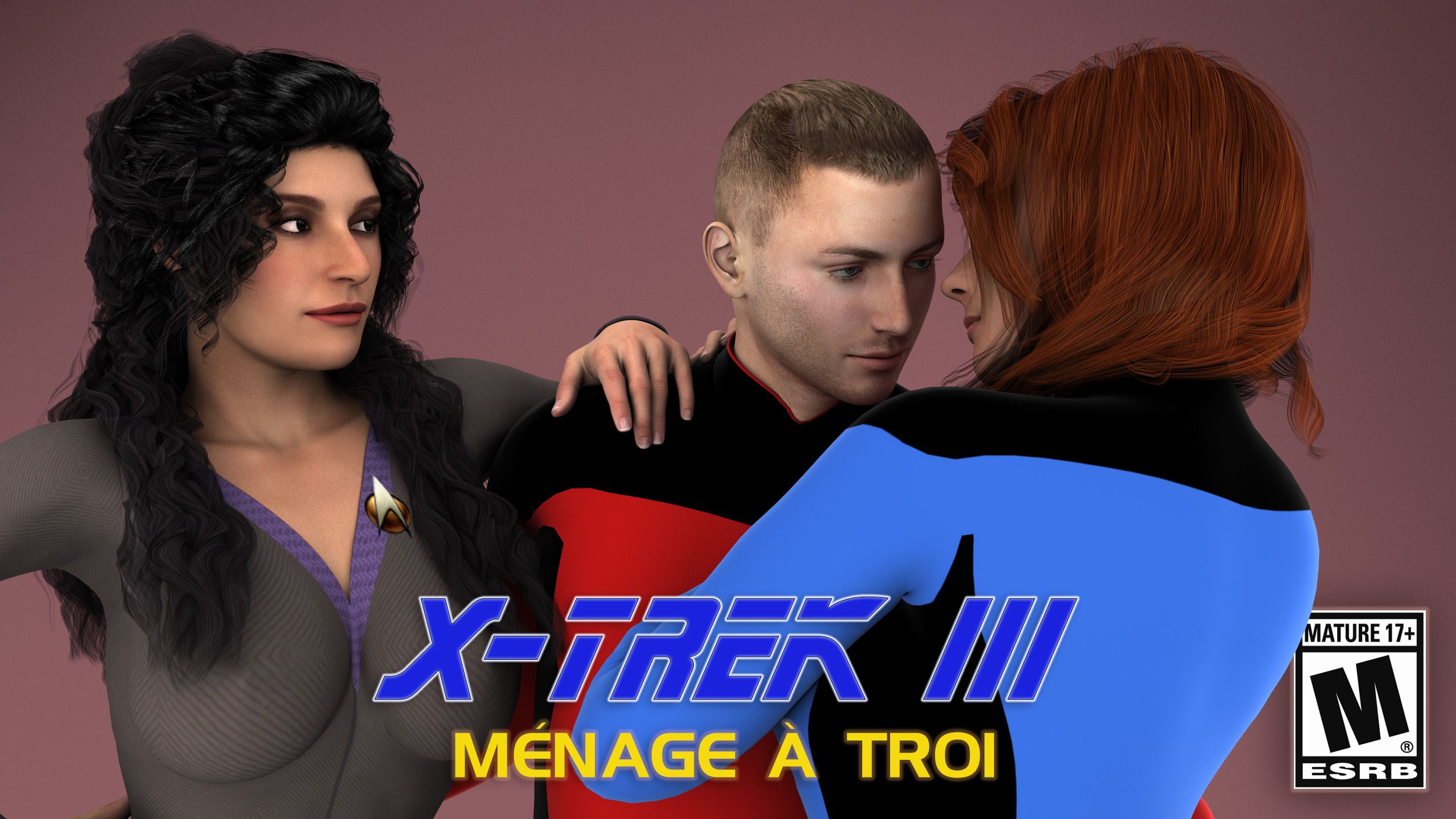 X-Trek III: Ménage à Troi cover