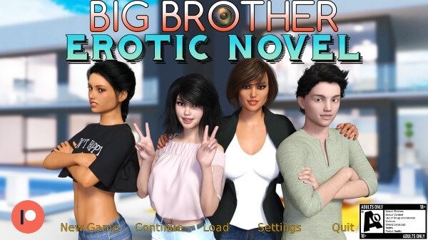 Big Brother Erotic Novel cover
