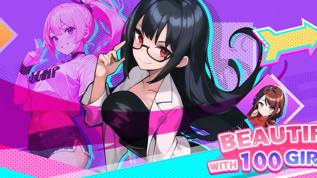 Handsome Me with 100 Girlfriends! cover