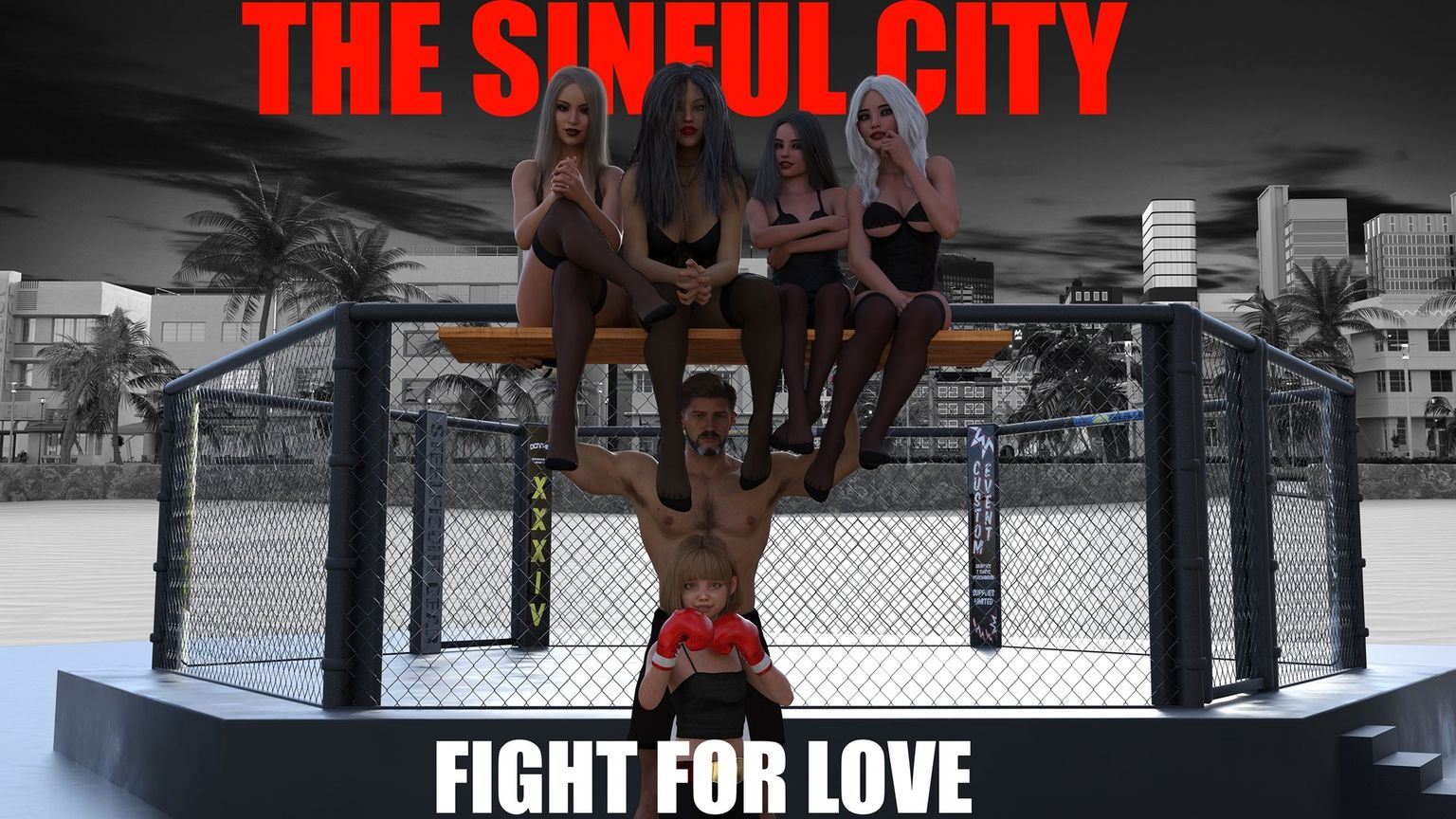 The Sinful City Fight For Love cover