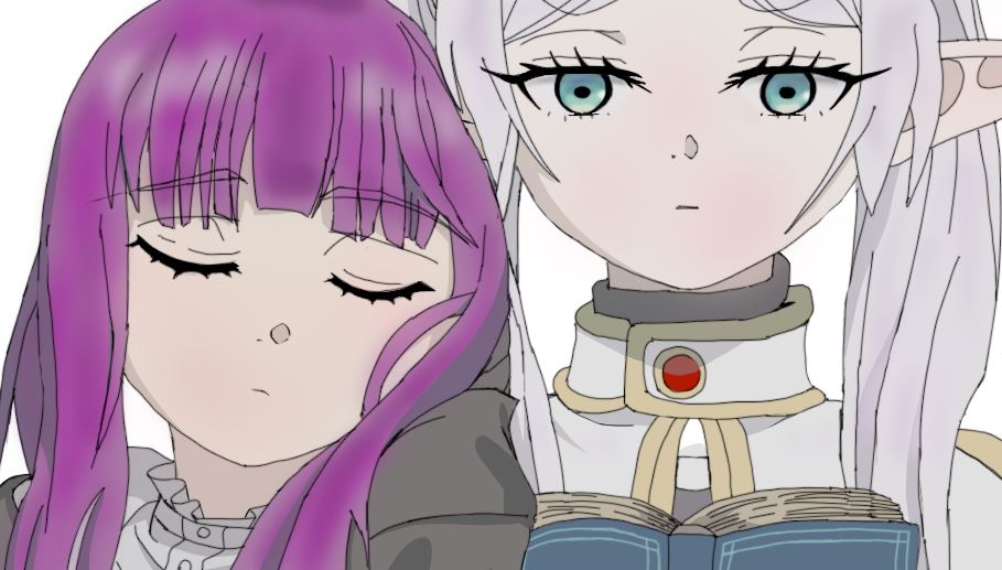 Frieren and Fern in the Lewd Dungeon cover