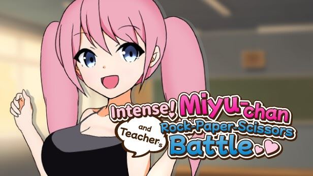 Intense! Miyu-chan and Teacher's Rock-Paper-Scissors battle! cover