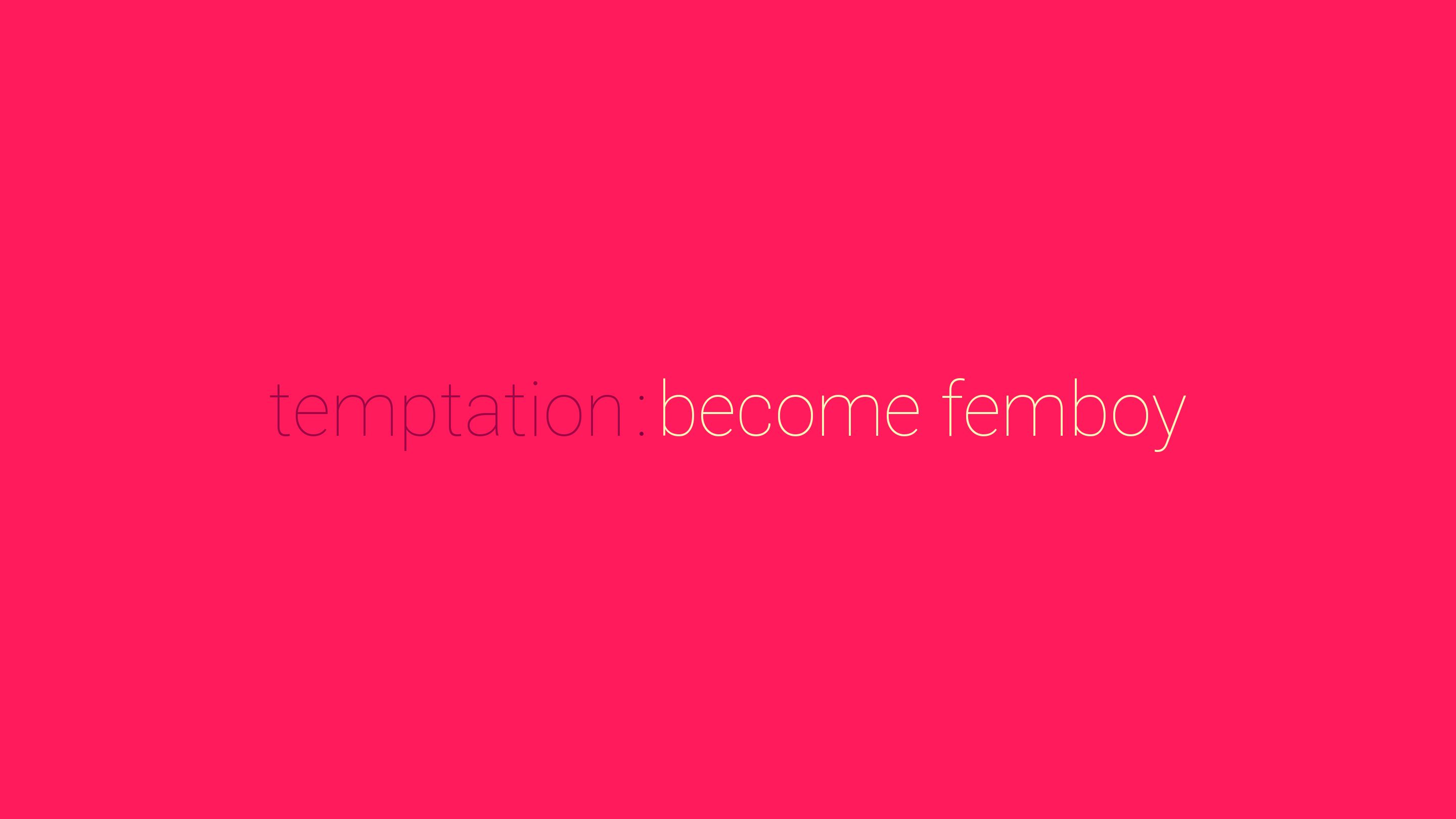 Temptation: Become Femboy cover
