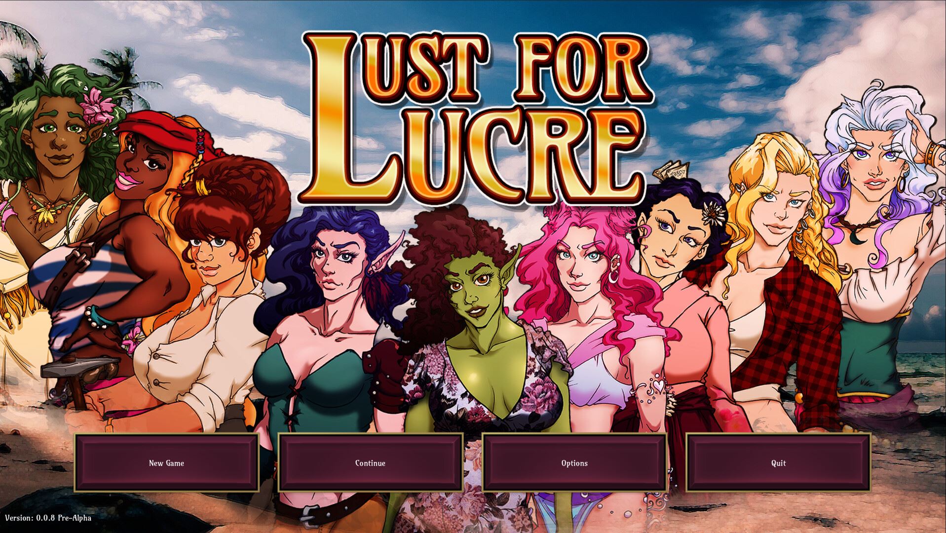 Lust for Lucre porn xxx game download cover