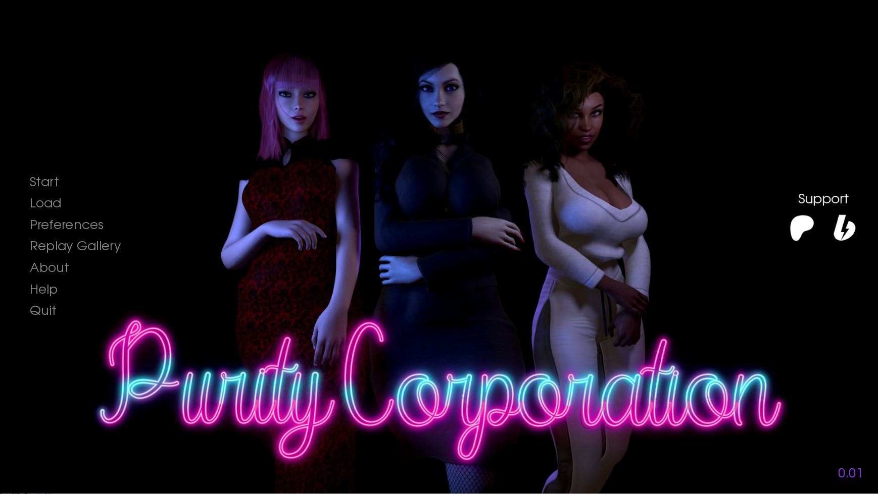 Purity Corporation porn xxx game download cover