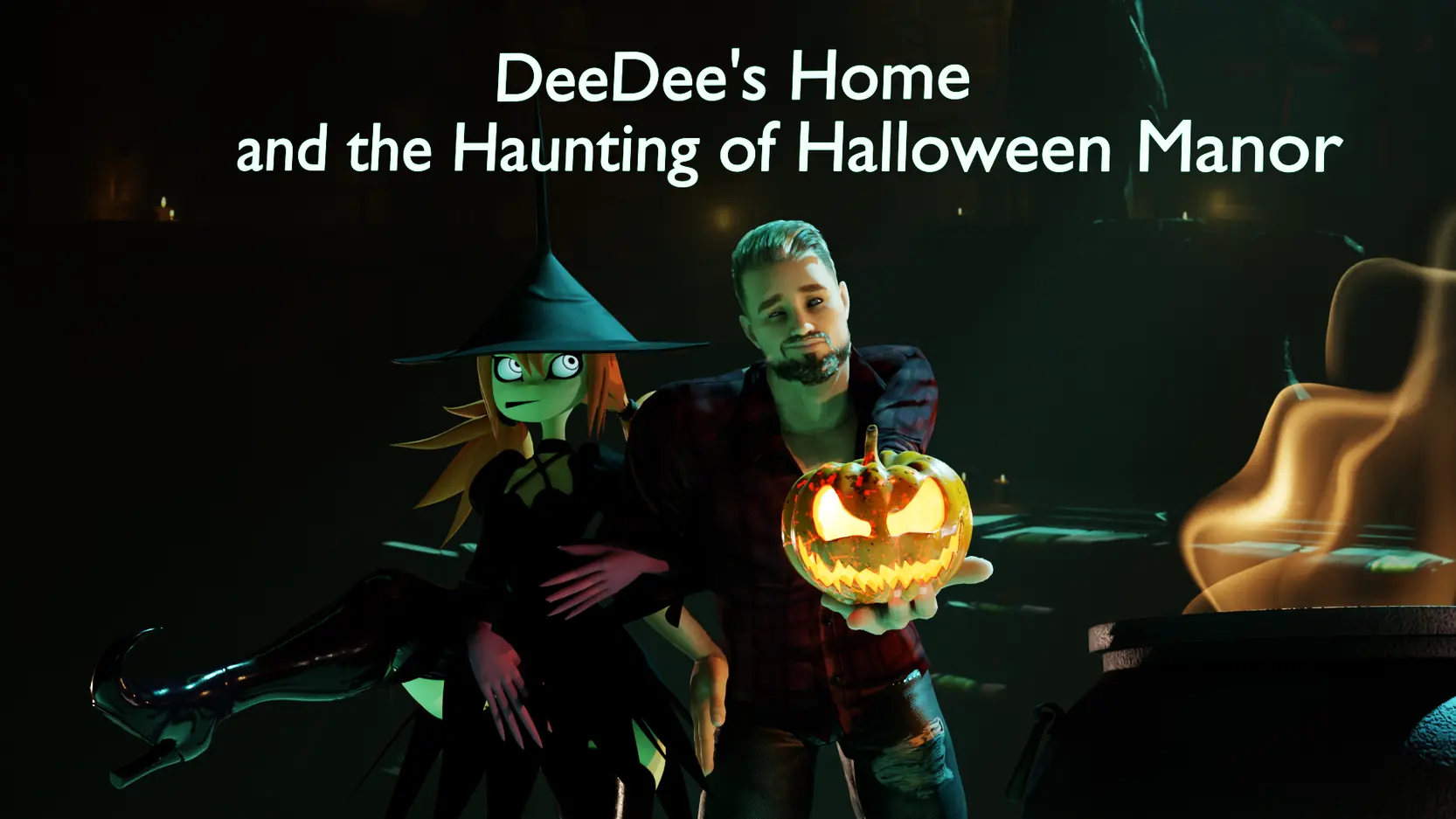 DeeDee's Home and the Haunting of Halloween Manor cover