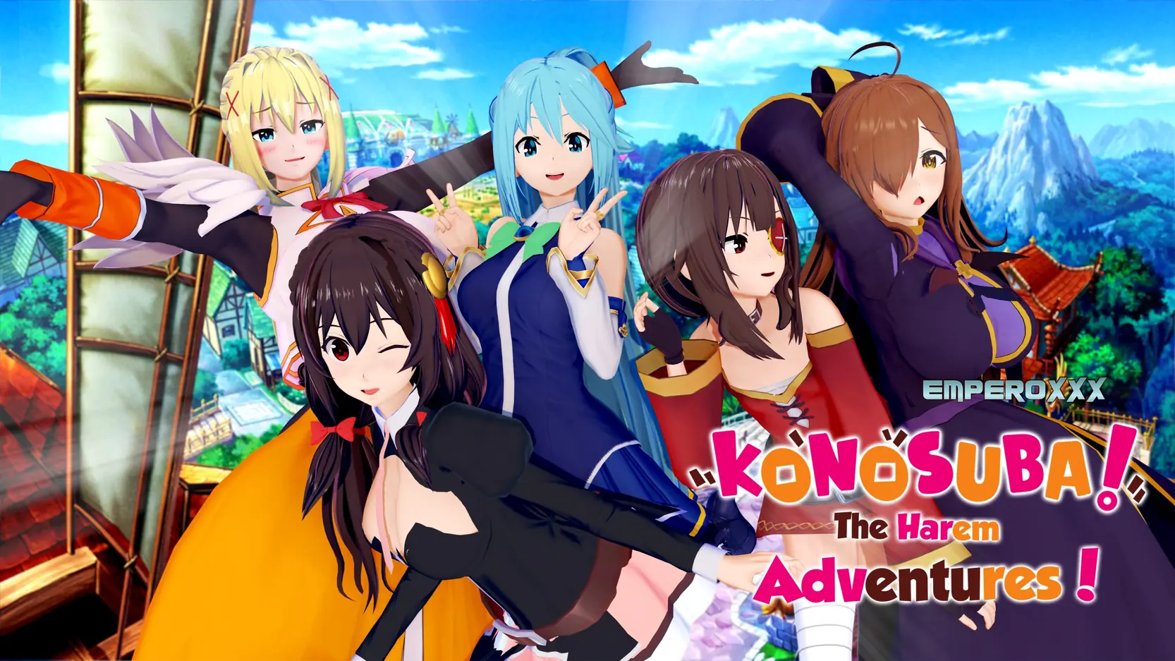 KonoSuba - The Harem Adventures cover
