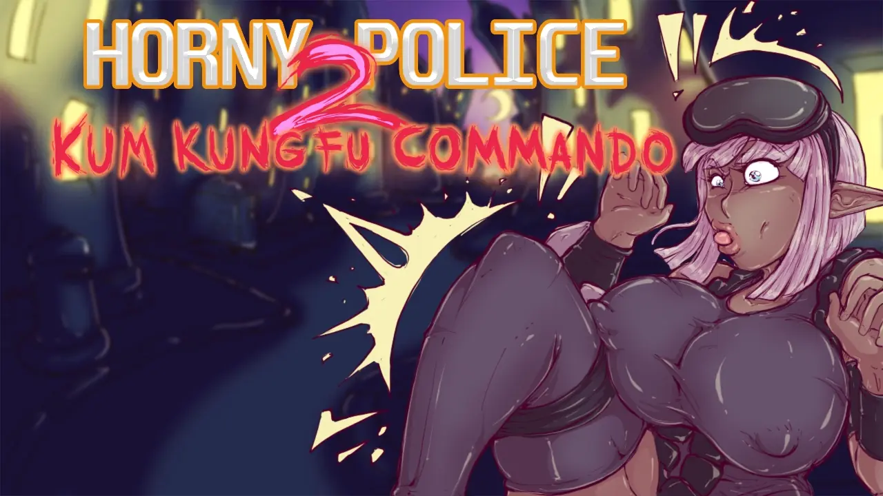 Horny Police 2 - Kum Kung Fu Commando cover