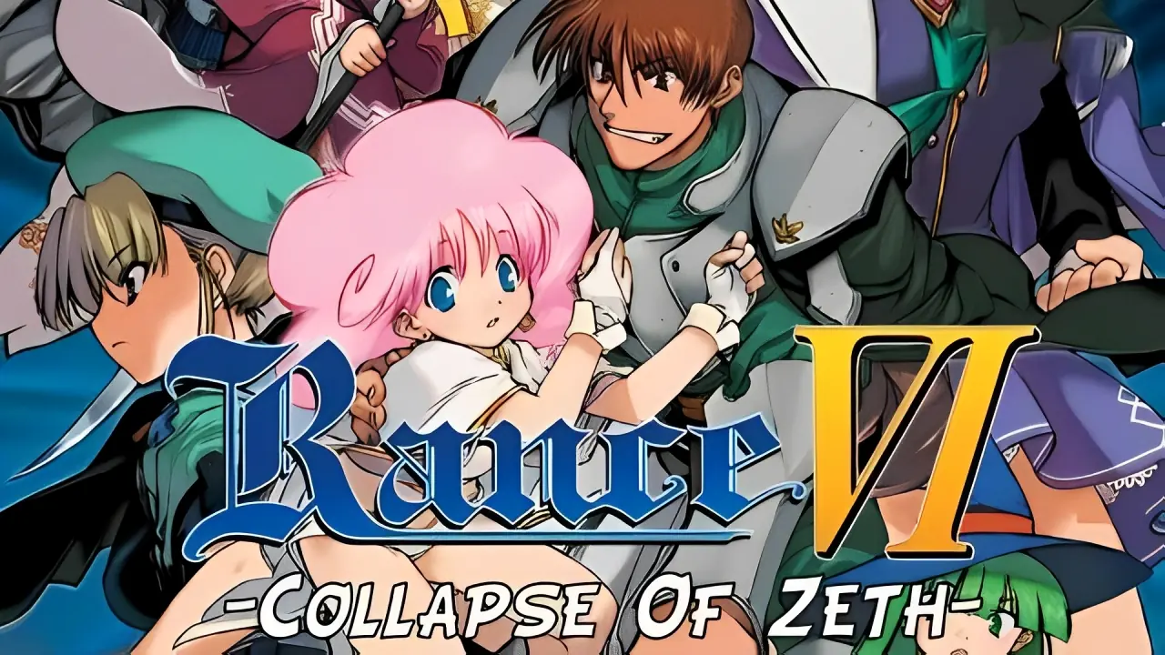Rance VI - Collapse of Zeth cover