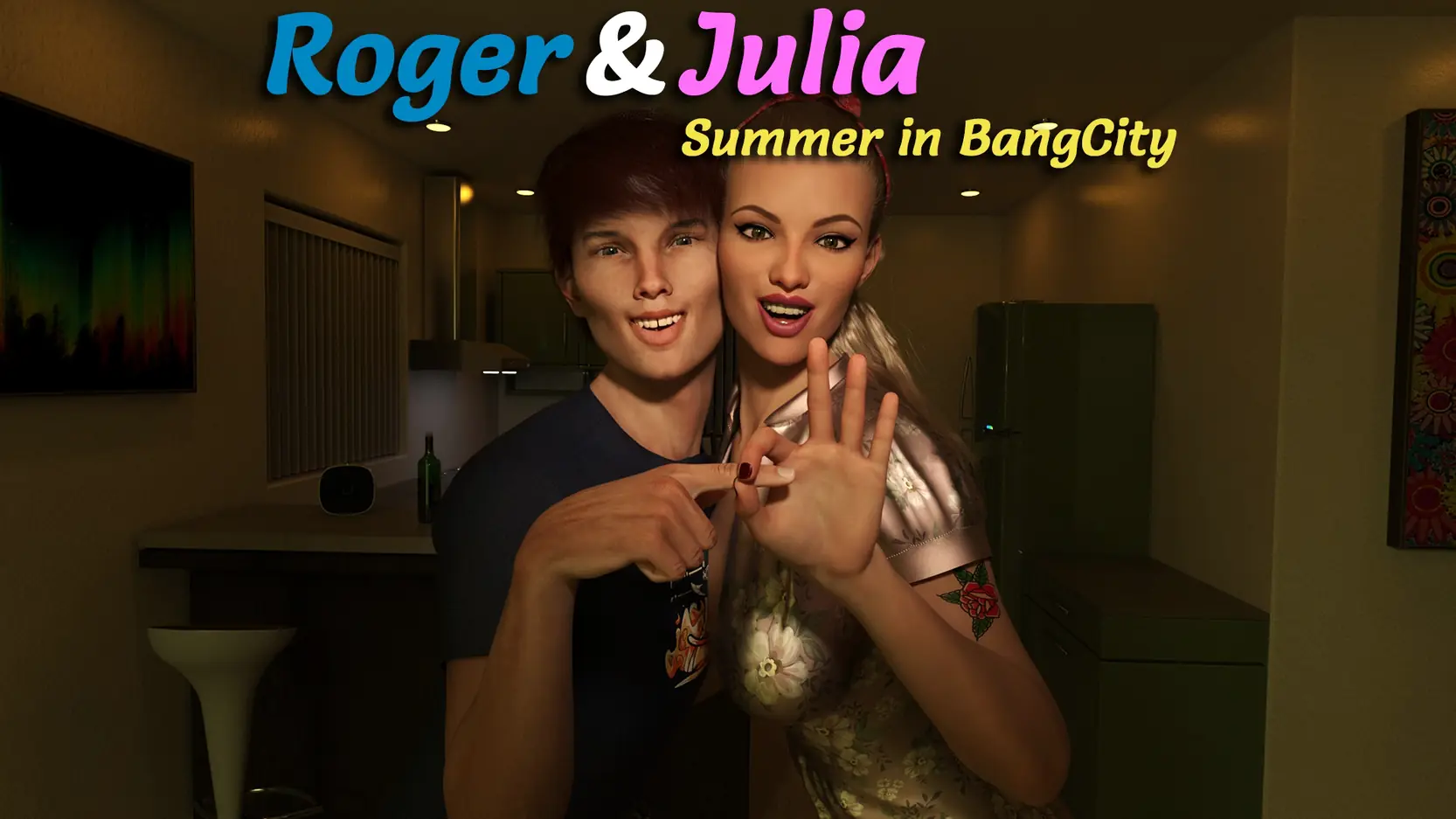 Roger & Julia - Summer in BangCity cover