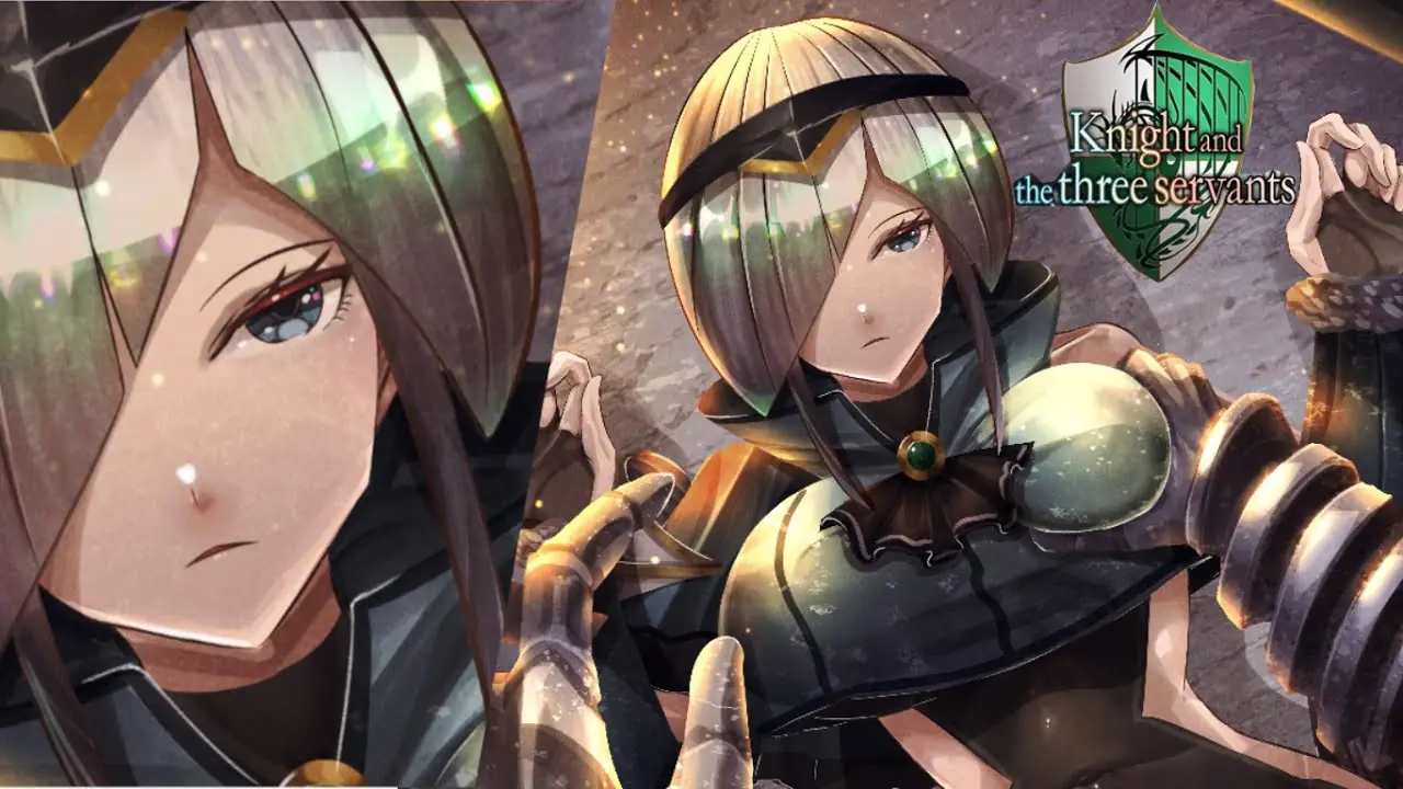 Knight and the three servants cover